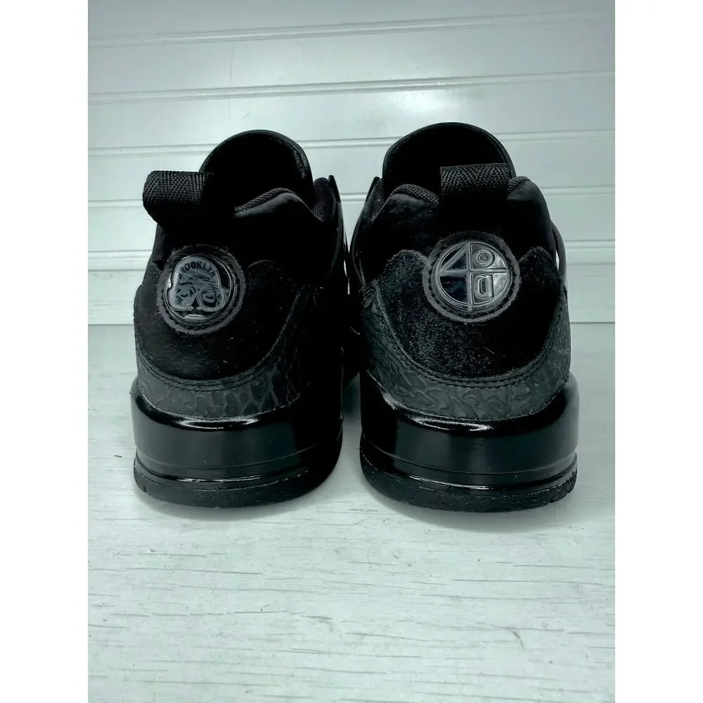 Jordan Spizike Low Black Cat FQ1759-001 Men’s Size 10 Black Preowned